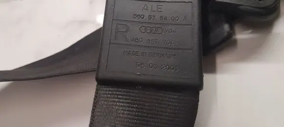 Audi A6 S6 C5 4B Front seatbelt 4B0857706C 560586001