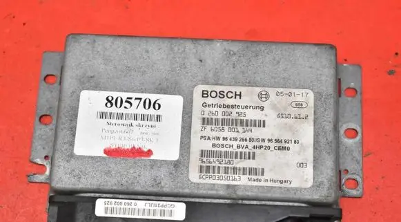 Peugeot 607 Gearbox control unit/module 9656492180