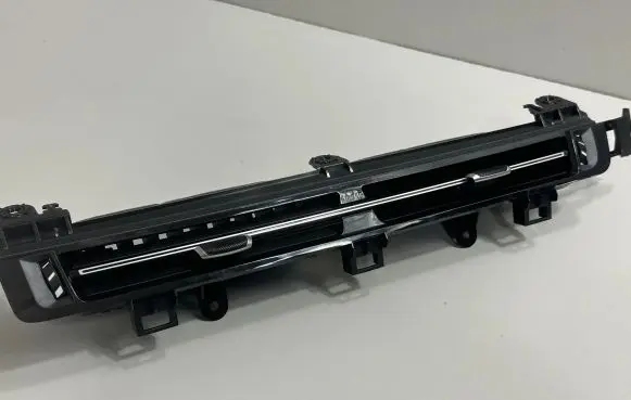 Dashboard air vent grill cover trim