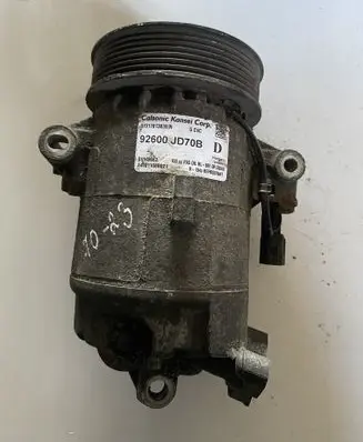 Nissan Qashqai Air conditioning (A/C) compressor (pump) 92600JD70B