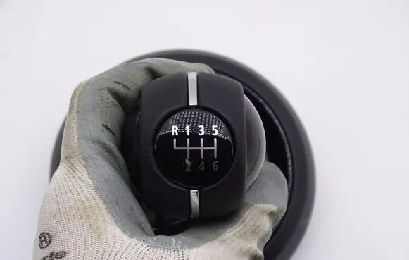 Mini Cooper Countryman F60 Gear lever shifter trim leather/knob 9381849