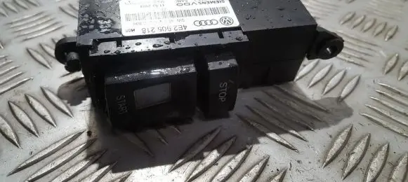 Audi A8 S8 D3 4E Engine start stop button switch 4e2905218 5wk45062