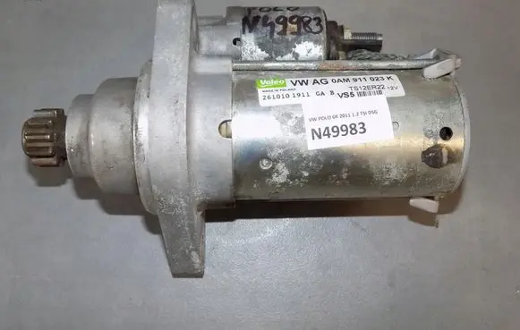 Volkswagen Polo V 6R Starter motor 0AM911023K