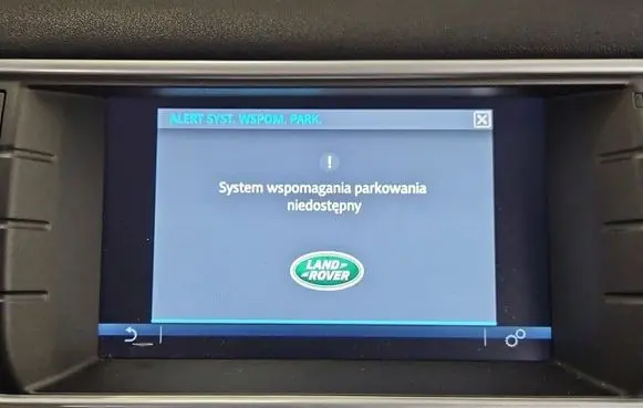 Land Rover Evoque I Screen/display/small screen FK7219C299AE IMPRK1551891