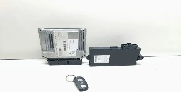 BMW 3 E90 E91 Engine ECU kit and lock set 7800727 7810010 9147196
