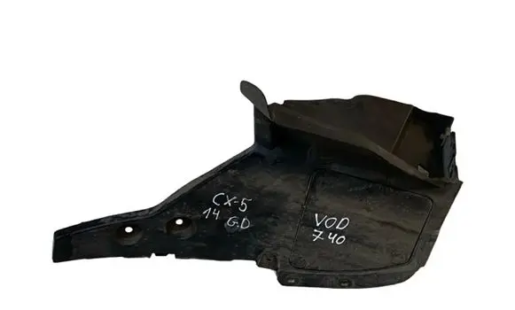 Rear arch fender liner splash guards