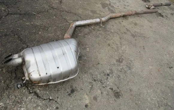 Mercedes-Benz C W204 Rear muffler/silencer tail pipe A2044911601-MERC A2044911601