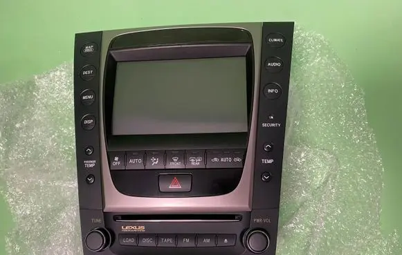 Navigation unit CD/DVD player
