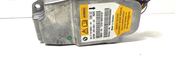 BMW 5 E60 E61 Airbag control unit/module 9118931
