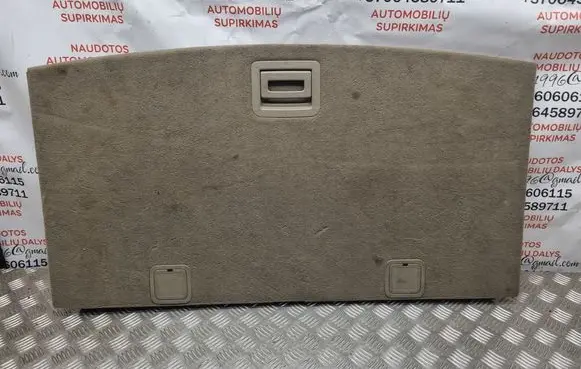 Audi Q7 4L Trunk/boot floor carpet liner 4L0863462AE