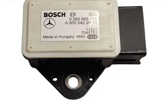 Mercedes-Benz E C207 W207 ESP acceleration yaw rate sensor A0055422618 0265005735