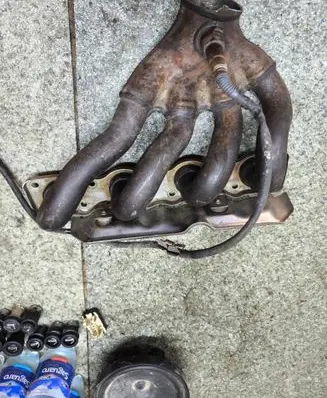 BMW 1 E81 E87 Muffler/silencer 7581067