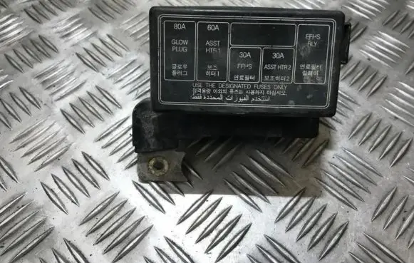 Hyundai Matrix Fuse box set
