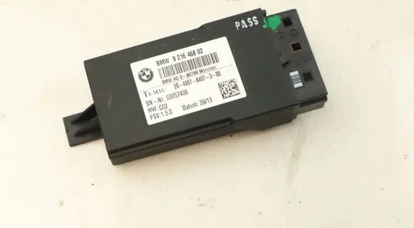 BMW 5 GT F07 Seat heating relay 9216468 03057438 2840078407300