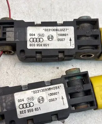 Airbag deployment crash/impact sensor