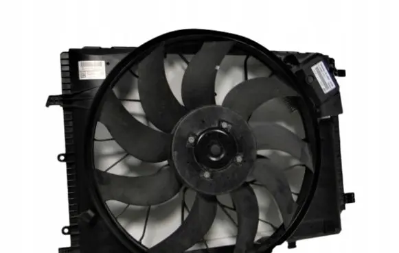 Mercedes-Benz SLS AMG Electric radiator cooling fan A2129067901