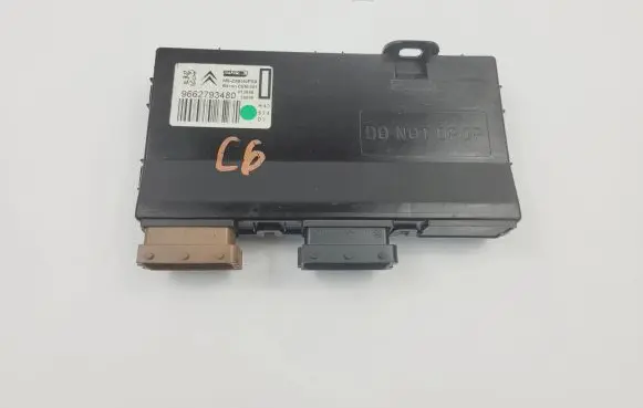 Citroen C6 Seat control module 9662793480