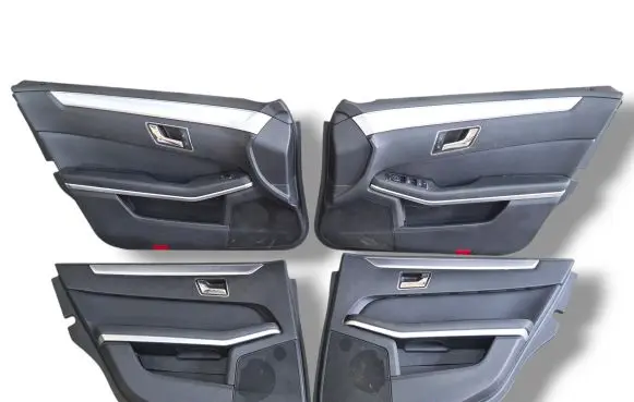 Mercedes-Benz E W212 Door card panel trim set 