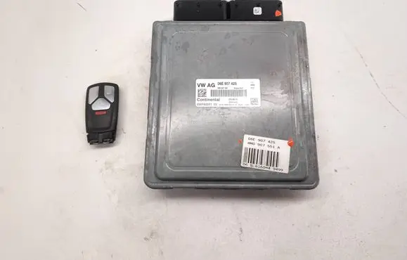 Audi Q7 4M Engine ECU kit and lock set 4M0907551A 06E907425 5WP5020103