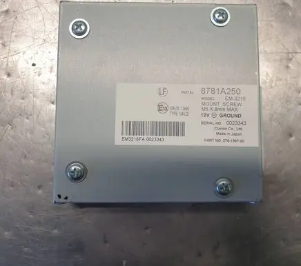 Mitsubishi Outlander Camera control unit module 8781A250