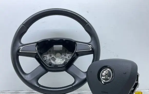 Skoda Octavia Mk3 (5E) Steering wheel 5E0419091AA 3T0880201F