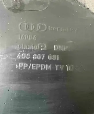 Audi A6 C7 Top upper radiator support slam panel 4G0807081