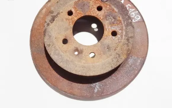 Chevrolet Captiva Rear brake disc ventiliuojamas