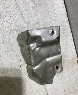 Heat shield in engine bay