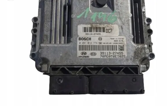 KIA Magentis Engine ECU kit and lock set 39113-27455 39113-27455 0281012774