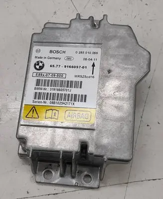 BMW 1 E81 E87 Airbag control unit/module 9166057 0285010066 MRSZ5C016