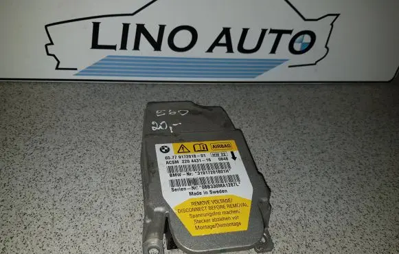 BMW 5 E60 E61 Airbag control unit/module 65779172018 220443116 31917201801H