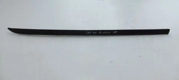 BMW 5 E60 E61 Front door glass trim molding 