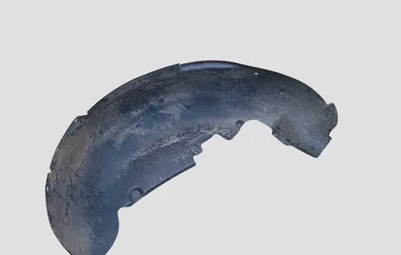 Volkswagen Touareg I Rear arch fender liner splash guards 7L6810972