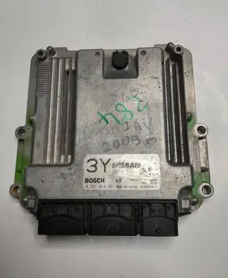 Nissan Qashqai Engine control unit/module 23710JD78B 0281013855 8902501396