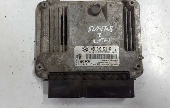Skoda Superb B6 (3T) Engine control unit/module 03G906021QPXAUTOPX 03G906021QP 03G906021AB