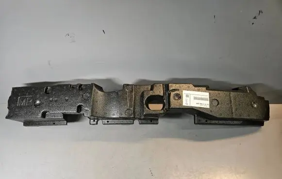 Front bumper foam support bar