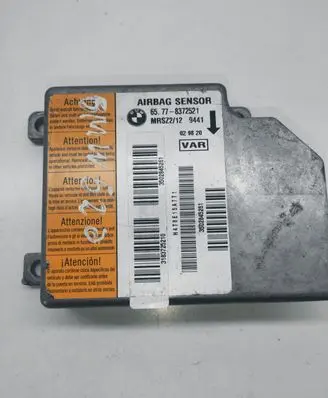BMW 3 E36 Airbag control unit/module MRSZ2129441 65778372521 H4T8E15A7T1