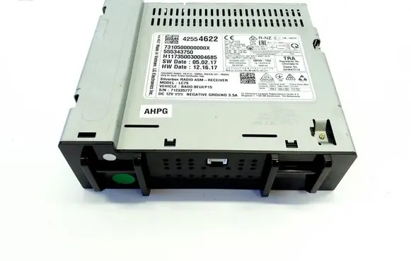 Opel Astra K GPS navigation control unit/module 42554622 555343750