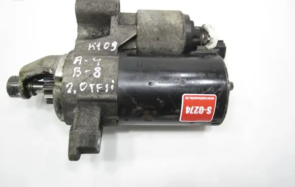 Audi A4 S4 B8 8K Starter motor 06H911021A 0001107508 2008091104