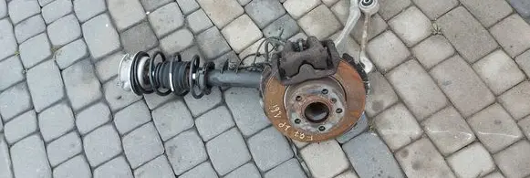 BMW 1 E81 E87 Front wheel hub spindle knuckle 
