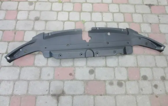Engine bonnet/hood lock trim molding