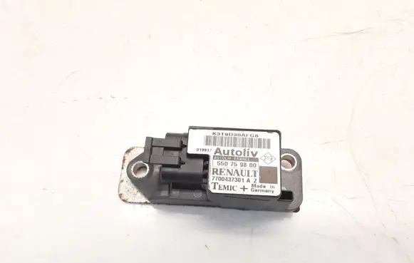 Renault Scenic I Airbag deployment crash/impact sensor 7700437301 550759800