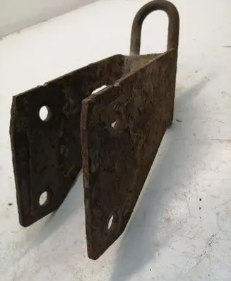 Towing hook eye