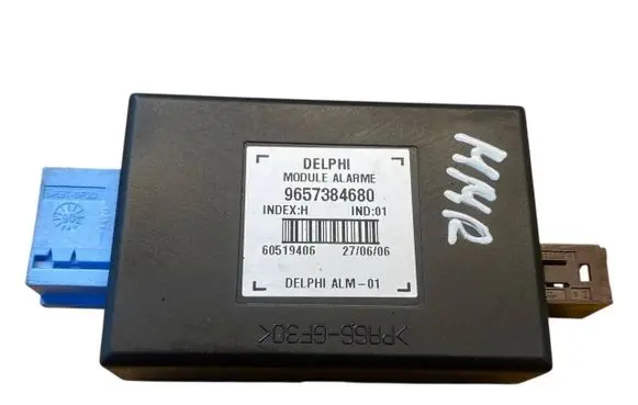 Peugeot 207 Alarm control unit/module 9657384680