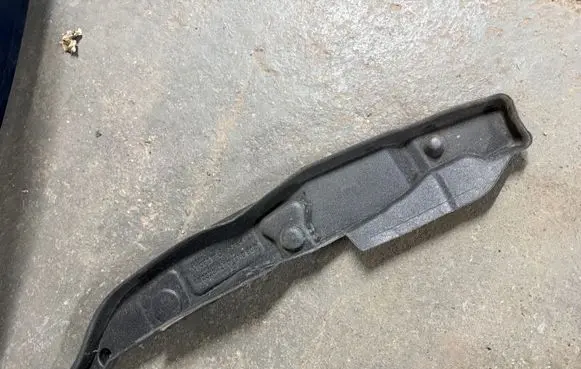 Opel Corsa F Fender foam support/seal 9823234280