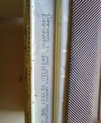 Volkswagen Golf VII Air conditioning (A/C) radiator (interior) 