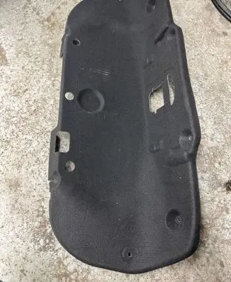 Mercedes-Benz E A207 Tailgate/boot lid cover trim 2076941525 2076941825