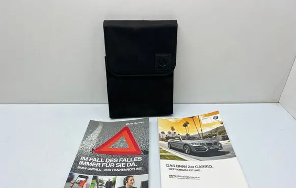 BMW 2 F22 F23 Owners service history hand book 