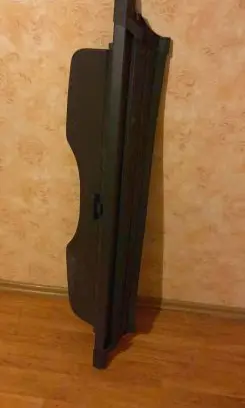 Parcel shelf load cover