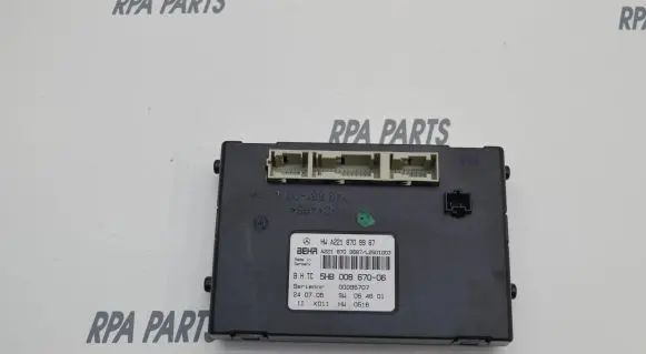 Mercedes-Benz S W221 Air conditioning/heating control unit A2218709987 11010284